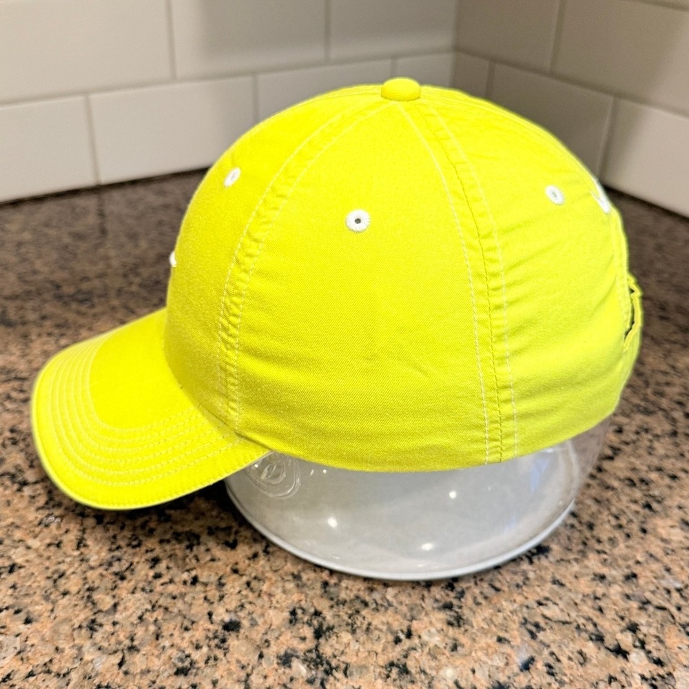 Nike Golf Hat Adjustable Men's Volt Neon Yellow Baseball Cap - Picture 3 of 11